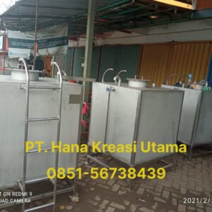 Jual Tangki Storage (Model Kotak), Material Stainless Steel SS304 & SS316